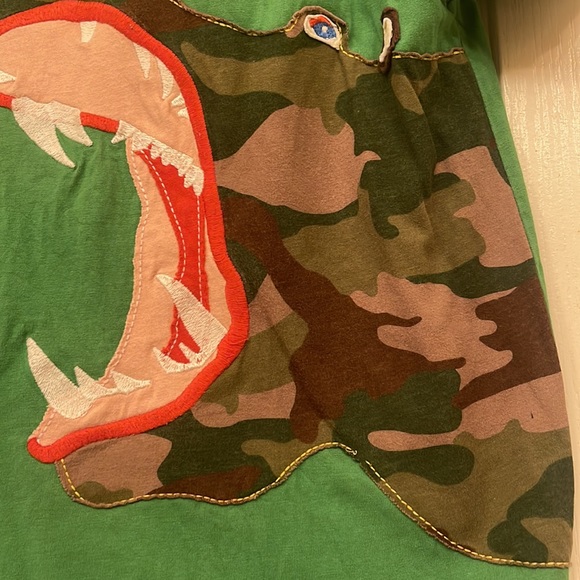 Mini Boden shirt size 9-10 GUC. Hippopotamus Shirt - Picture 4 of 4